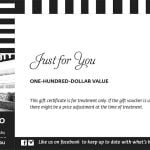 One Hundred Dollar Value 2 Vouchers